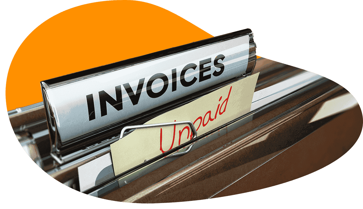Files of unpaid invoices Files of unpaid invoices
