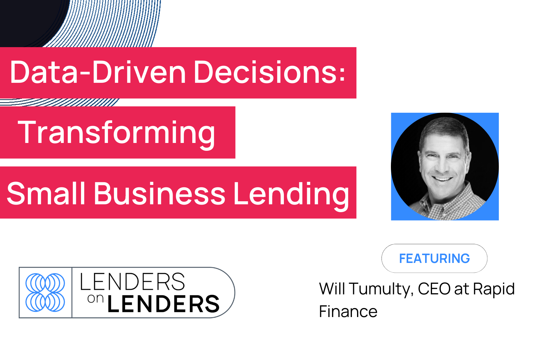 lenders on lenders episode one with will tumulty ceo rapid finance